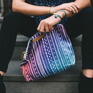 Large Pura Vida Tribal Clutch